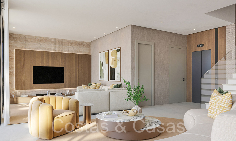 10 eigentijdse boutique villa’s te koop op de New Golden Mile tussen Marbella en Estepona 65277