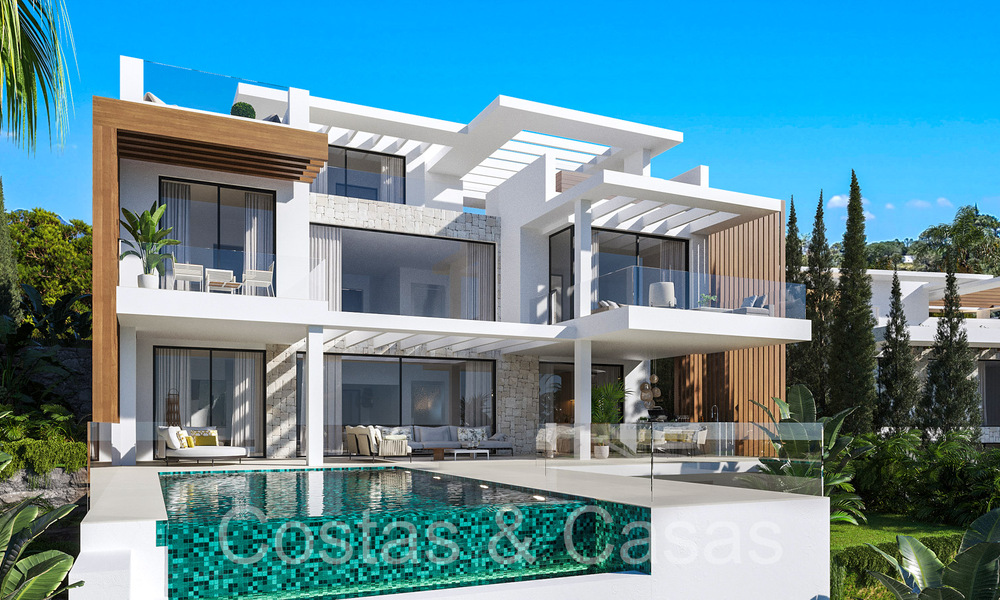10 eigentijdse boutique villa’s te koop op de New Golden Mile tussen Marbella en Estepona 65281