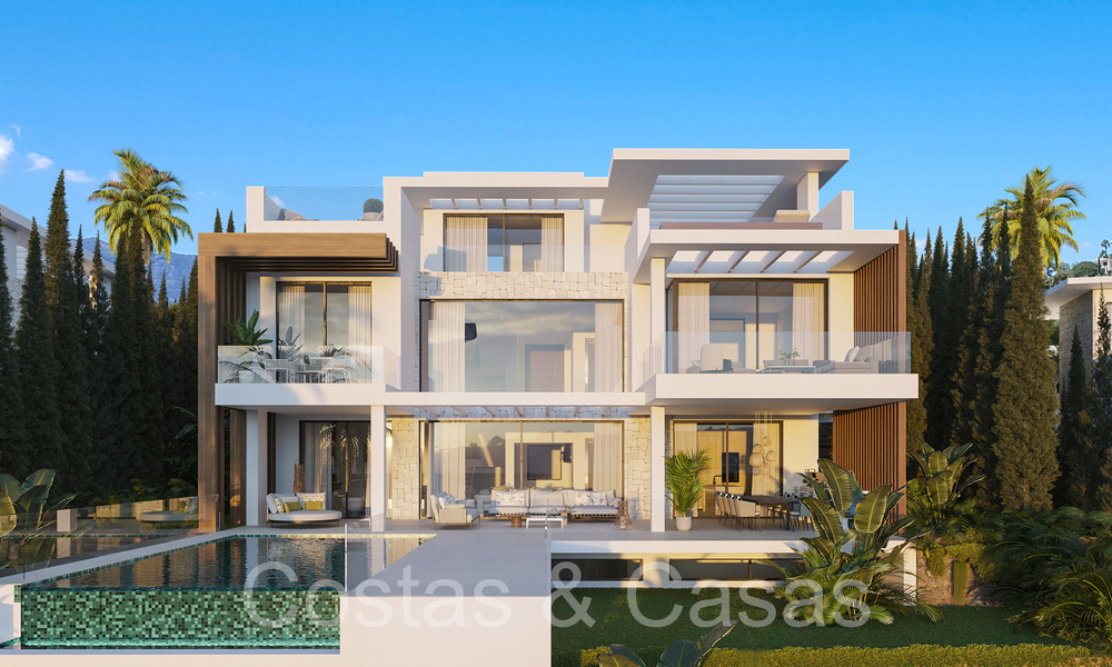 10 eigentijdse boutique villa’s te koop op de New Golden Mile tussen Marbella en Estepona 65284
