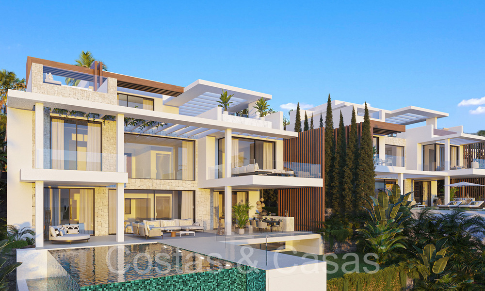 10 eigentijdse boutique villa’s te koop op de New Golden Mile tussen Marbella en Estepona 65286