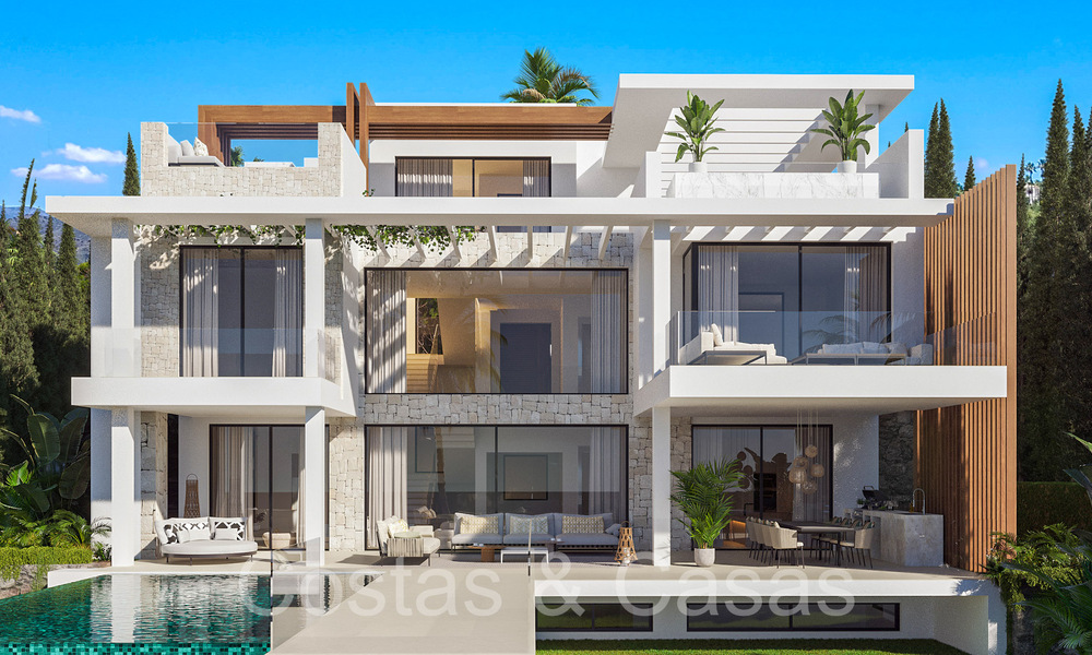 10 eigentijdse boutique villa’s te koop op de New Golden Mile tussen Marbella en Estepona 65287