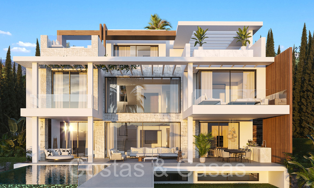 10 eigentijdse boutique villa’s te koop op de New Golden Mile tussen Marbella en Estepona 65288
