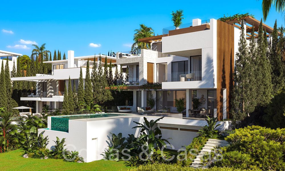 10 eigentijdse boutique villa’s te koop op de New Golden Mile tussen Marbella en Estepona 65296