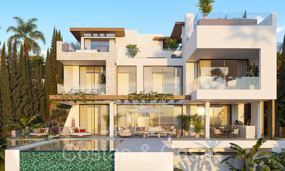 10 eigentijdse boutique villa’s te koop op de New Golden Mile tussen Marbella en Estepona 65303