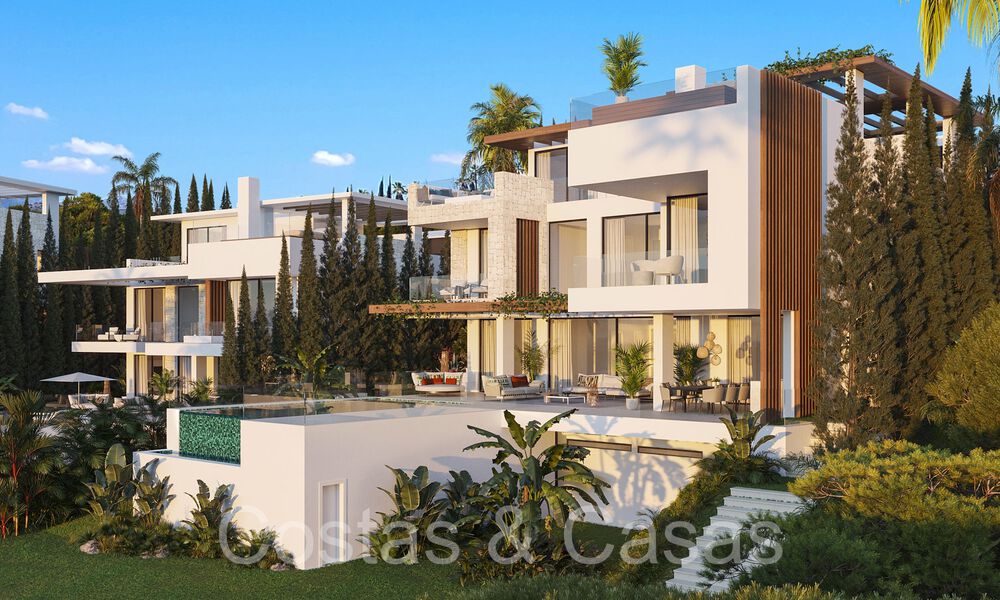 10 eigentijdse boutique villa’s te koop op de New Golden Mile tussen Marbella en Estepona 65304