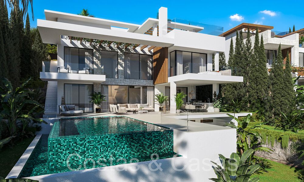 10 eigentijdse boutique villa’s te koop op de New Golden Mile tussen Marbella en Estepona 65305