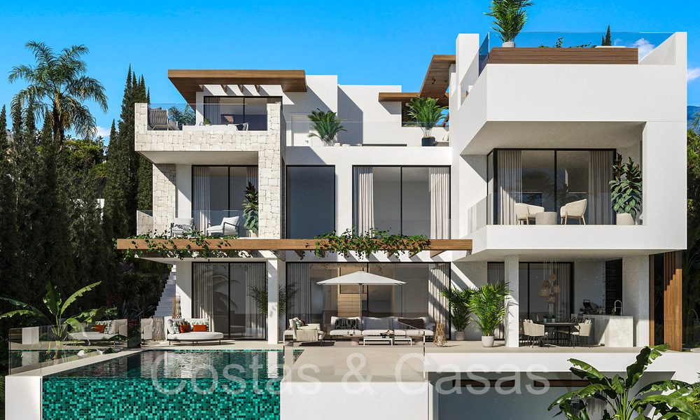 10 eigentijdse boutique villa’s te koop op de New Golden Mile tussen Marbella en Estepona 65310