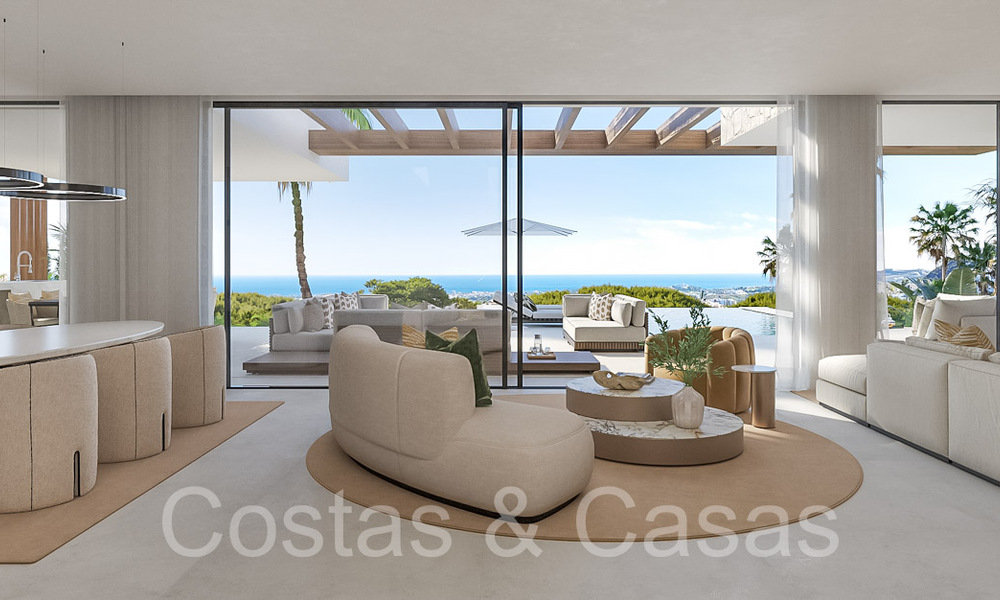 10 eigentijdse boutique villa’s te koop op de New Golden Mile tussen Marbella en Estepona 65313