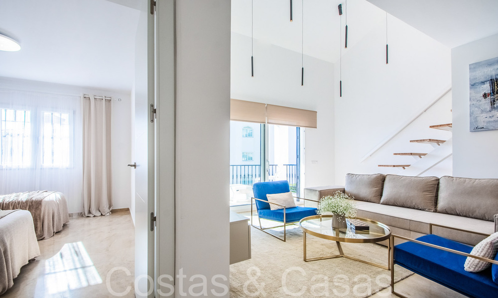Eigentijds gerenoveerde woning met prachtig zeezicht te koop in Riviera del Sol, Mijas, Costa del Sol 65821