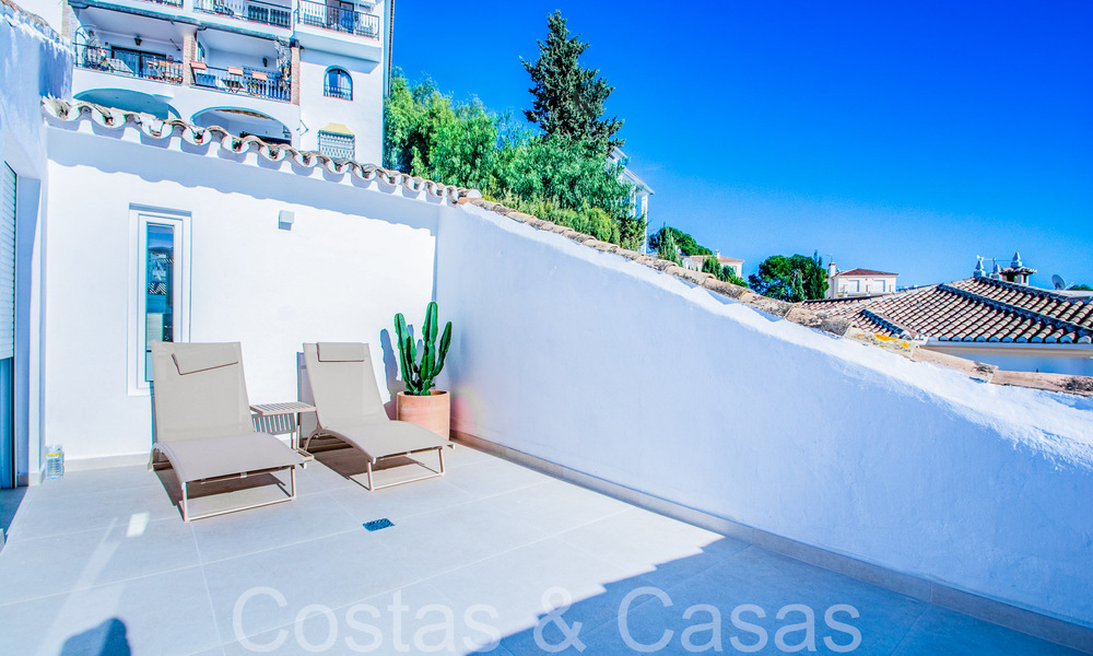 Eigentijds gerenoveerde woning met prachtig zeezicht te koop in Riviera del Sol, Mijas, Costa del Sol 65833