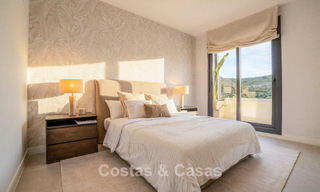 Nieuwbouwappartementen met avant-gardist ontwerp te koop, frontlijn golf in Casares, Costa del Sol 799014 