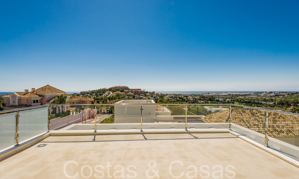Nieuwe villa met moderne bouwstijl te koop in Nueva Andalucia’s golfvallei, Marbella 65903