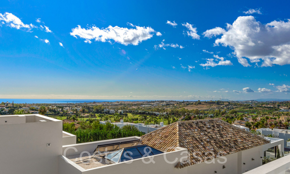 Nieuwe villa met moderne bouwstijl te koop in Nueva Andalucia’s golfvallei, Marbella 65930