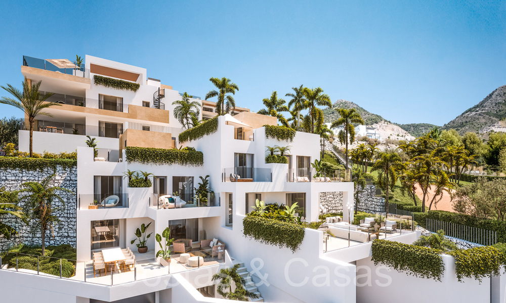 Exclusief project met panoramisch zeezicht te koop in Benalmadena, Costa del Sol 65571