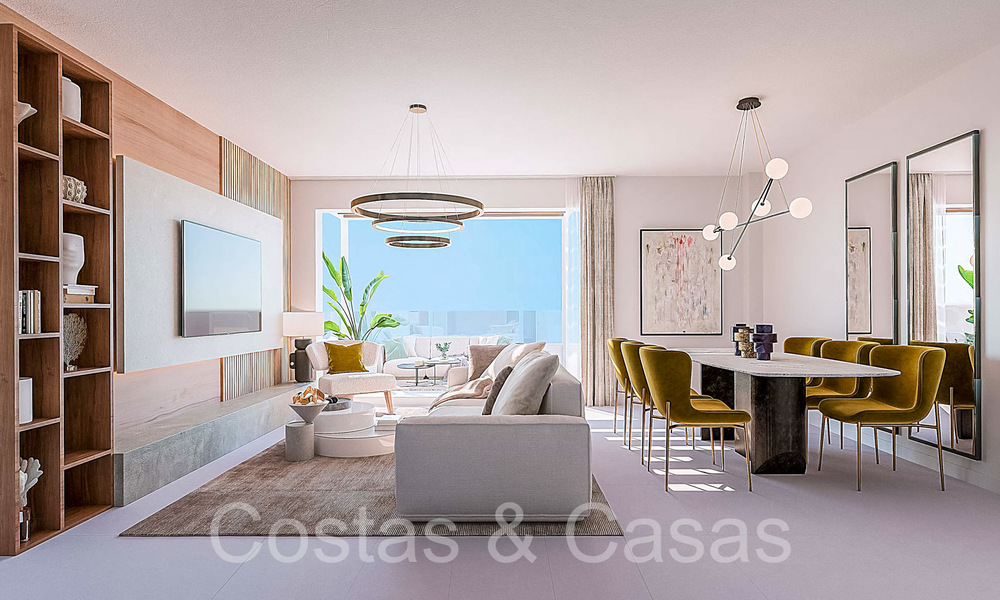 Exclusief project met panoramisch zeezicht te koop in Benalmadena, Costa del Sol 65575