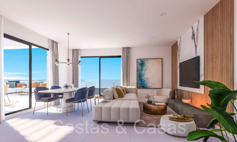 Exclusief project met panoramisch zeezicht te koop in Benalmadena, Costa del Sol 65576