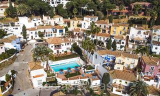 Pittoresk rijhuis met zeezicht en gastenstudio te koop in een gated community in de heuvels van Marbella - Benahavis 65973 