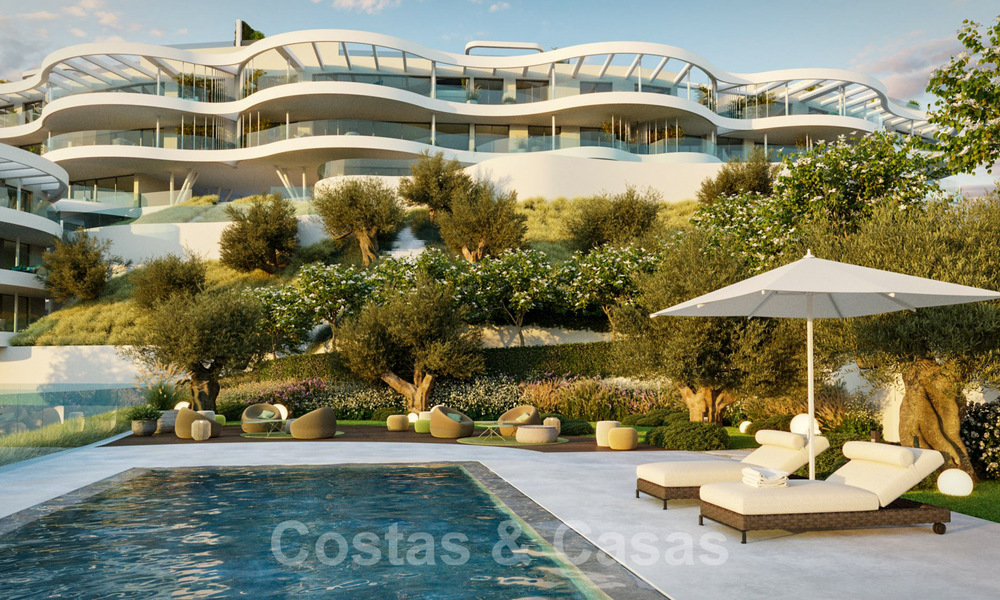 Nieuwe, exclusieve appartementen te koop met adembenemend zeezicht in Benahavis - Marbella 66005