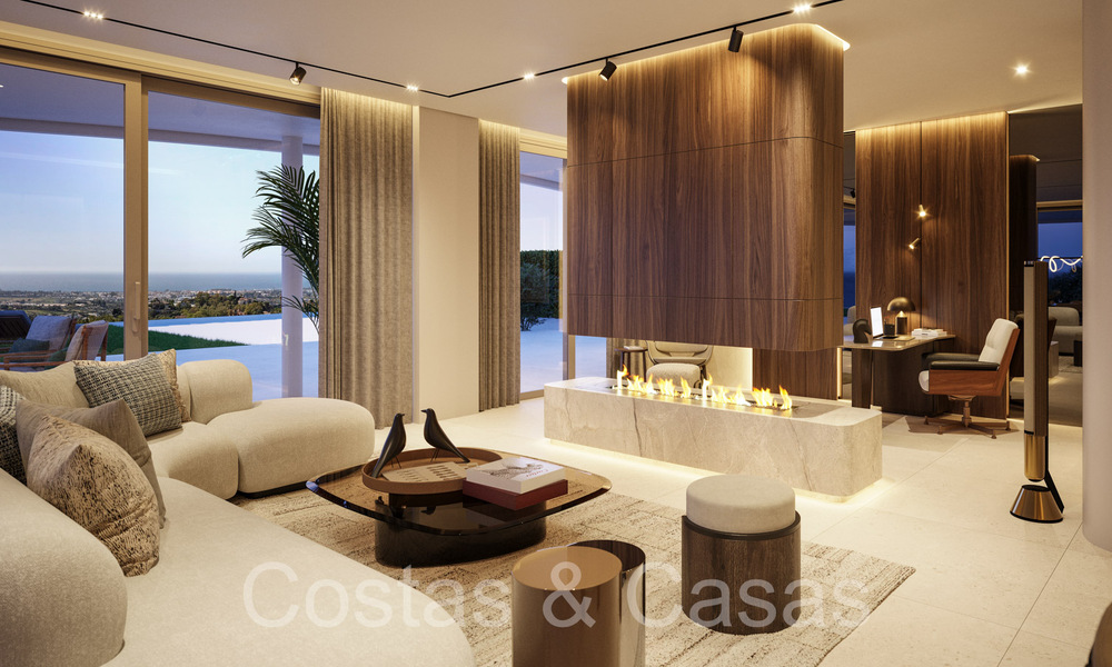 Nieuwe, exclusieve appartementen te koop met adembenemend zeezicht in Benahavis - Marbella 66010