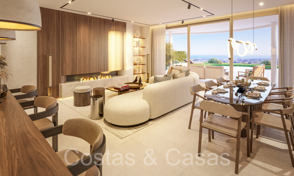 Nieuwe, exclusieve appartementen te koop met adembenemend zeezicht in Benahavis - Marbella 66024