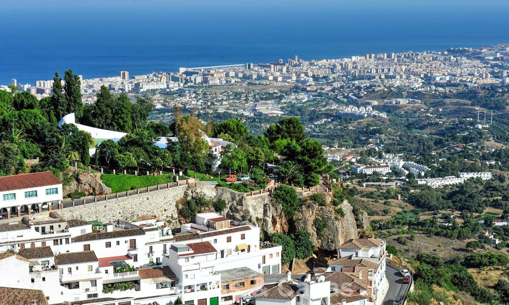 Off-plan architectonische nieuwbouwvilla te koop in de heuvels van Mijas Pueblo, Costa del Sol 788768