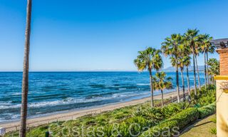 Ruim appartement te koop in een gated strandcomplex met onbelemmerd zeezicht ten oosten van Marbella centrum 66054 