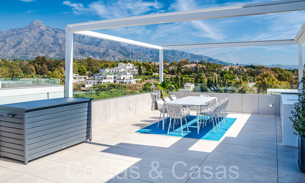 Ultra luxueus penthouse met eigen zwembad te koop in het centrum van Marbella’s Golden Mile 66151