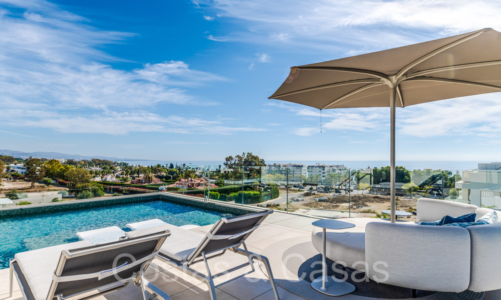 Ultra luxueus penthouse met eigen zwembad te koop in het centrum van Marbella’s Golden Mile 66153