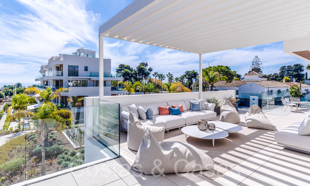 Ultra luxueus penthouse met eigen zwembad te koop in het centrum van Marbella’s Golden Mile 66173