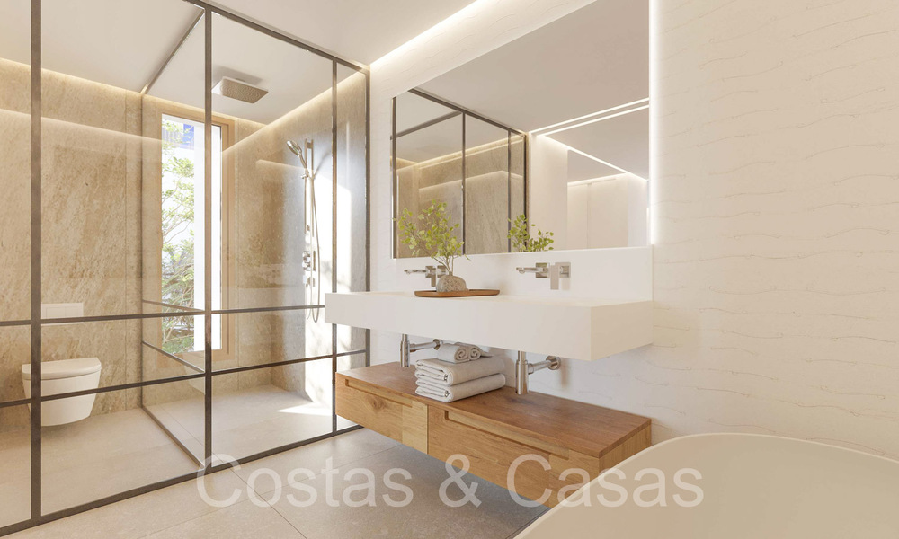 Moderne, nieuwe halfvrijstaande woningen te koop in boutique complex, op de New Golden Mile tussen Marbella en Estepona 66237