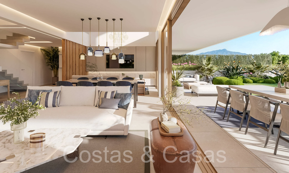 Moderne, nieuwe halfvrijstaande woningen te koop in boutique complex, op de New Golden Mile tussen Marbella en Estepona 66239