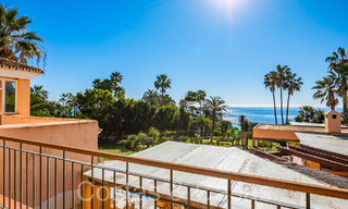 Andalusische villa direct aan het strand te koop, op de New Golden Mile tussen Marbella en Estepona 66255 