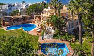 Andalusische villa direct aan het strand te koop, op de New Golden Mile tussen Marbella en Estepona 66289 