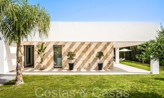 Stijlvolle, moderne gelijkvloerse luxevilla te koop in een golfomgeving nabij Estepona centrum 66745 