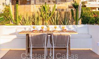 Instapklaar, eigentijds duplex penthouse te koop in een gated community in La Quinta te Benahavis, Marbella 66832 