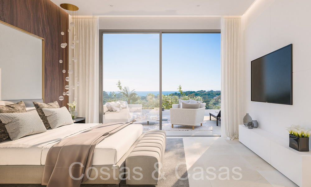 Gloednieuwe villa te koop op loopafstand van het strand van Elviria ten oosten van Marbella centrum 67173