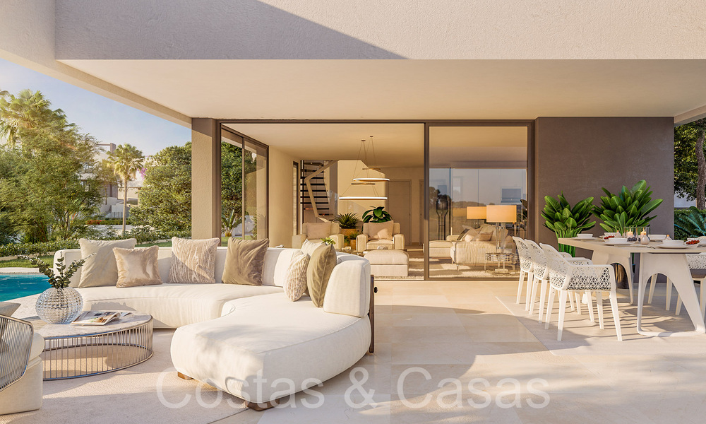 Laatste villa! Gloednieuwe villa te koop op loopafstand van het strand van Elviria ten oosten van Marbella centrum 67176