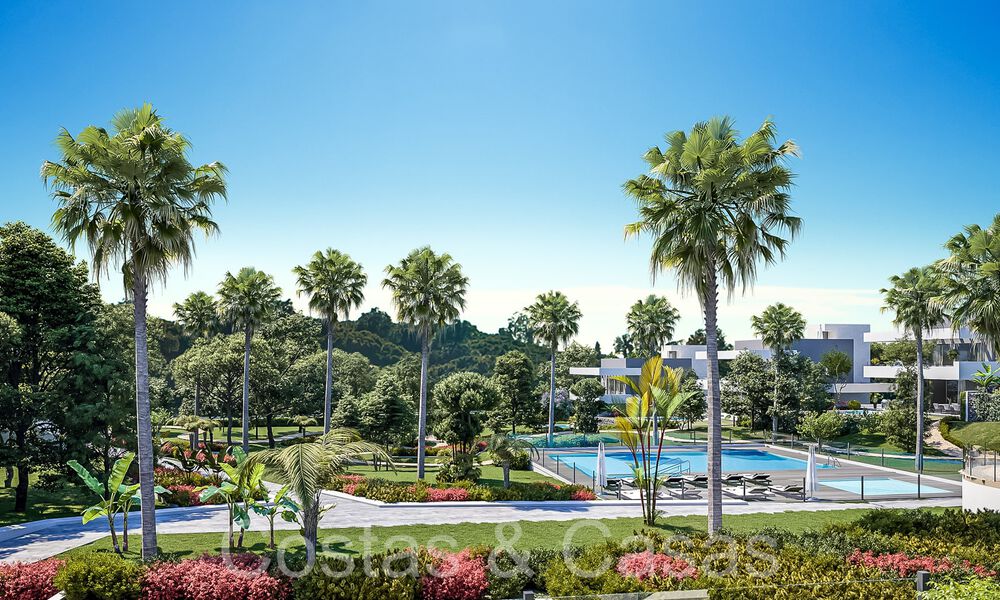 Laatste villa! Gloednieuwe villa te koop op loopafstand van het strand van Elviria ten oosten van Marbella centrum 67178