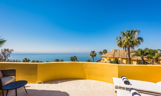 Elegant gerenoveerd luxe penthouse te koop aan zee met oogverblindend zeezicht ten oosten van Marbella centrum 67121 