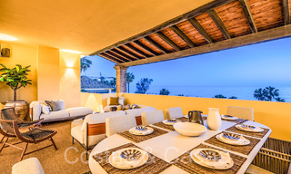 Elegant gerenoveerd luxe penthouse te koop aan zee met oogverblindend zeezicht ten oosten van Marbella centrum 67136 