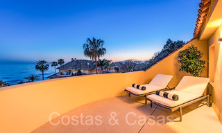 Elegant gerenoveerd luxe penthouse te koop aan zee met oogverblindend zeezicht ten oosten van Marbella centrum 67141 