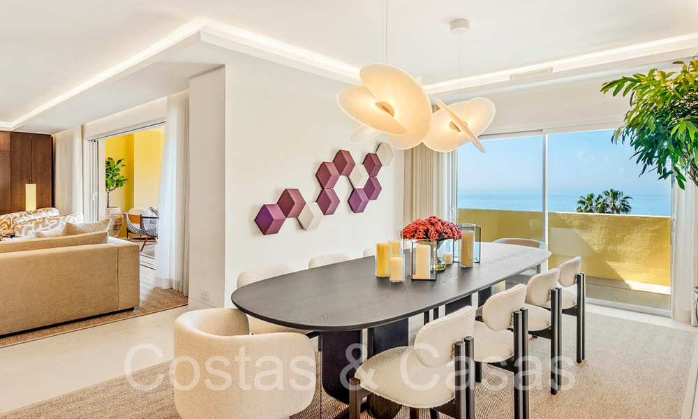 Elegant gerenoveerd luxe penthouse te koop aan zee met oogverblindend zeezicht ten oosten van Marbella centrum 67153