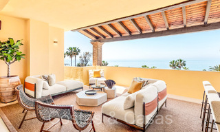 Elegant gerenoveerd luxe penthouse te koop aan zee met oogverblindend zeezicht ten oosten van Marbella centrum 67157 