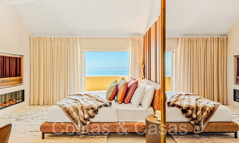 Elegant gerenoveerd luxe penthouse te koop aan zee met oogverblindend zeezicht ten oosten van Marbella centrum 67165