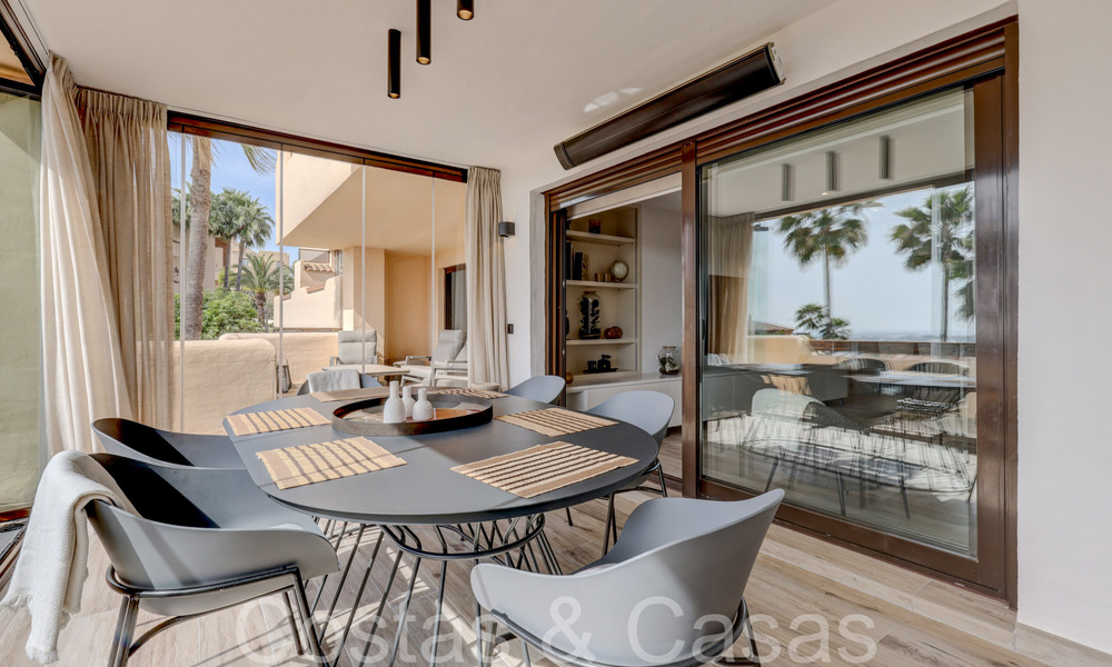 Instapklaar, luxe appartement volledig gerenoveerd met panoramisch uitzicht op de Middellandse Zee te koop in Marbella - Benahavis 67189