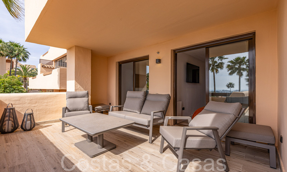 Instapklaar, luxe appartement volledig gerenoveerd met panoramisch uitzicht op de Middellandse Zee te koop in Marbella - Benahavis 67192