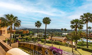 Instapklaar, luxe appartement volledig gerenoveerd met panoramisch uitzicht op de Middellandse Zee te koop in Marbella - Benahavis 67196 