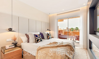 Hoogwaardig gerenoveerd luxe appartement te koop in een eerstelijnsstrand complex aan zee op de New Golden Mile, Marbella - Estepona 67270 