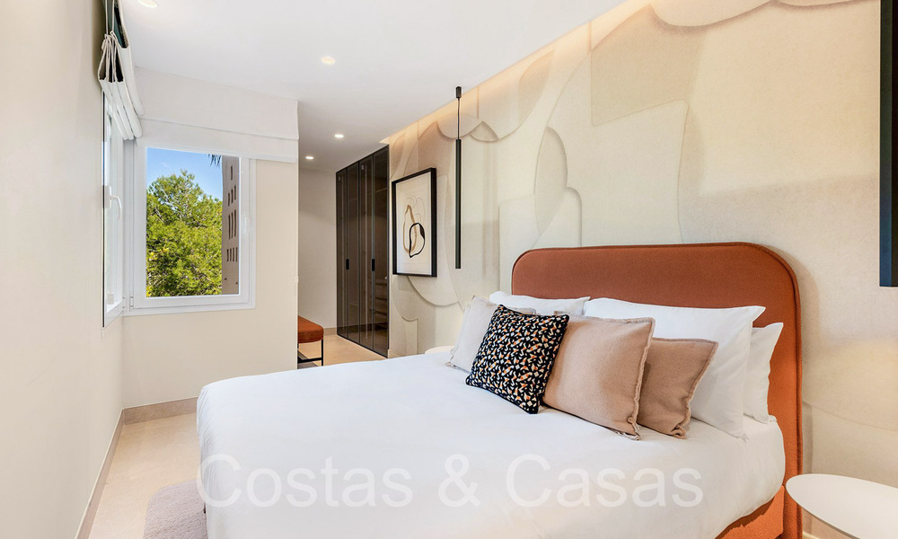 Luxueus gerenoveerd appartement te koop i/e strandcomplex aan zee, met zeezicht, o/d New Golden Mile, Marbella - Estepona 67295