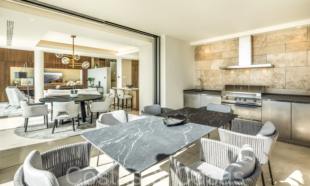 Luxueus duplex appartement met panoramisch zeezicht te koop in Benahavis - Marbella 67360